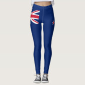Leggings Drapeau de la Nouvelle-Zélande (Devant)