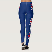 Leggings Drapeau de la Nouvelle-Zélande (Dos)