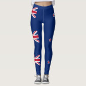 Leggings Drapeau de la Nouvelle-Zélande (Devant)