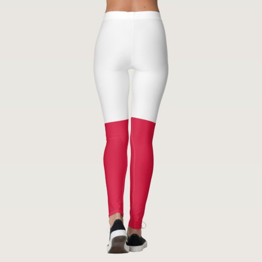 Leggings Drapeau de la Pologne (Dos)