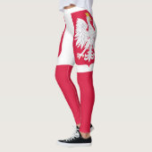 Leggings Drapeau de la Pologne (Gauche)