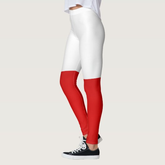 Leggings Drapeau de la Pologne Cool (Gauche)