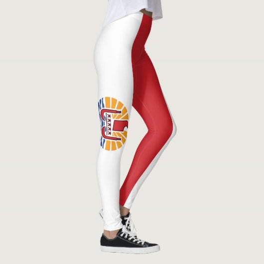 Leggings Drapeau de la Polynésie française (Droite)