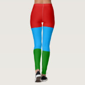Leggings Drapeau de la République de Carélie (Dos)