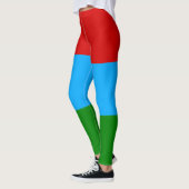 Leggings Drapeau de la République de Carélie (Gauche)