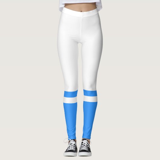 Leggings Drapeau de la République patriotique de l'Altaï (Devant)