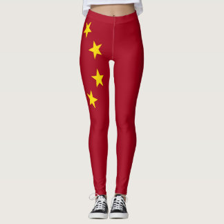 Leggings Drapeau de la République populaire de Chine