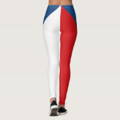 Leggings Drapeau de la République tchèque (Dos)