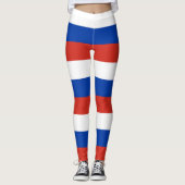 Leggings Drapeau de la Russie (Devant)