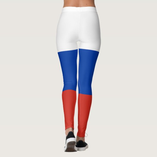 Leggings Drapeau de la Russie (Dos)