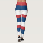 Leggings Drapeau de la Serbie (Dos)