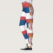 Leggings Drapeau de la Serbie (Gauche)