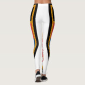 Leggings Drapeau de la Serbie (Dos)