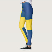 Leggings Drapeau de la Suède Cool (Gauche)