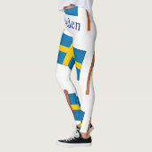Leggings Drapeau de la Suède Thunder_Cove (Gauche)