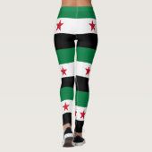 Leggings Drapeau de la Syrie (Dos)