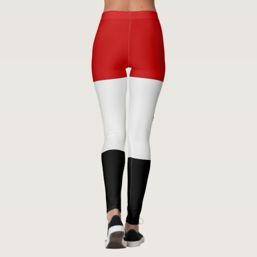 Leggings Drapeau de la Syrie Cool (Dos)