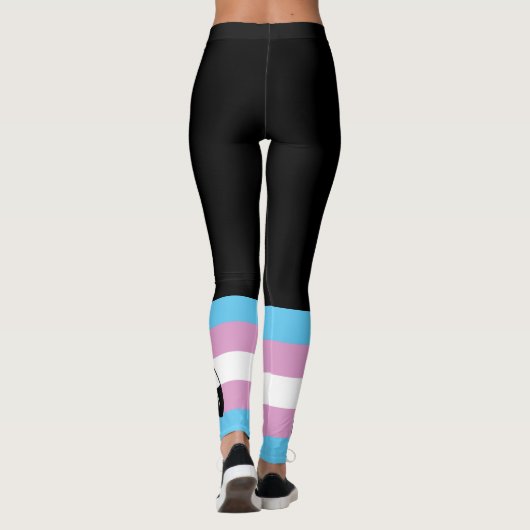 Leggings Drapeau de la Trans Pride (Dos)