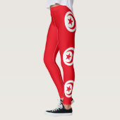 Leggings Drapeau de la Tunisie (Gauche)