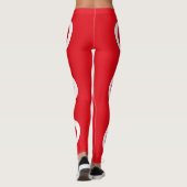 Leggings Drapeau de la Turquie (Dos)