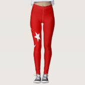 Leggings Drapeau de la Turquie cool (Devant)