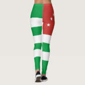 Leggings Drapeau de l'Abkhazie patriotique (Dos)