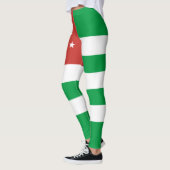 Leggings Drapeau de l'Abkhazie patriotique (Gauche)