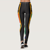 Leggings Drapeau de l'Afrique du Sud (Dos)