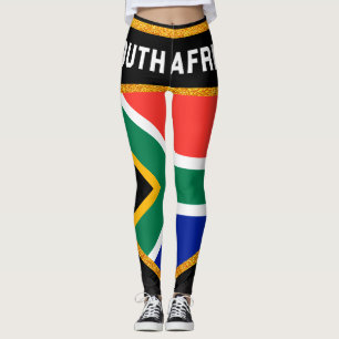 Leggings Drapeau de l'Afrique du Sud