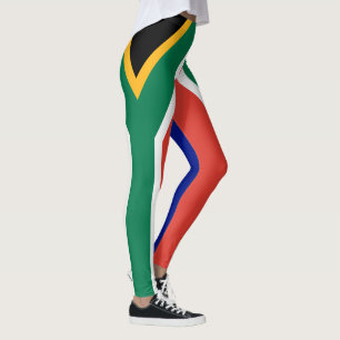 Leggings Drapeau de l'Afrique du Sud