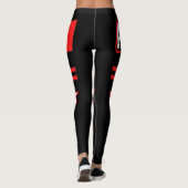 Leggings Drapeau de l'Albanie (Dos)