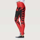 Leggings Drapeau de l'Albanie (Gauche)