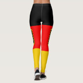 Leggings Drapeau de l'Allemagne (Dos)