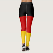 Leggings Drapeau de l'Allemagne Cool (Dos)