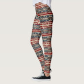 Leggings Drapeau de l'Amérique occidentale (Gauche)