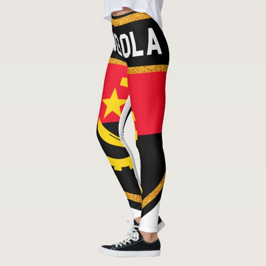 Leggings Drapeau de l'Angola (Gauche)
