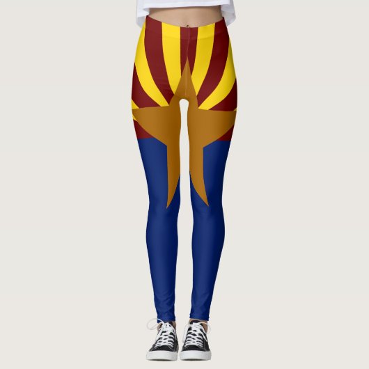 Leggings Drapeau de l'Arizona (Devant)