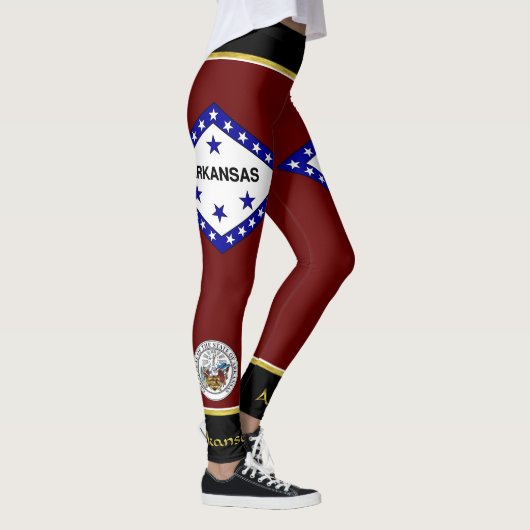 Leggings Drapeau de l'Arkansas (Droite)