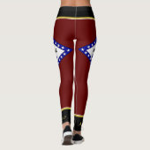 Leggings Drapeau de l'Arkansas (Dos)
