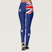 Leggings Drapeau de l'Australie (Dos)