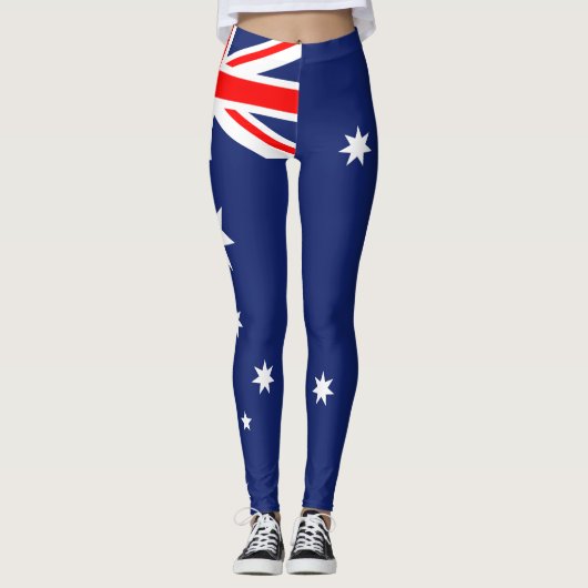 Leggings Drapeau de l'Australie (Devant)