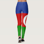 Leggings Drapeau de l'Azerbaïdjan Cool (Dos)