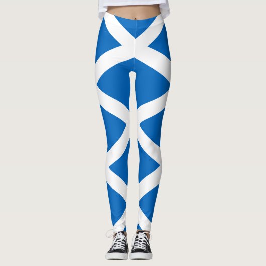 Leggings Drapeau de l'Ecosse - drapeau écossais (Devant)