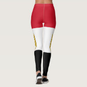 Leggings Drapeau de l'Égypte (Dos)