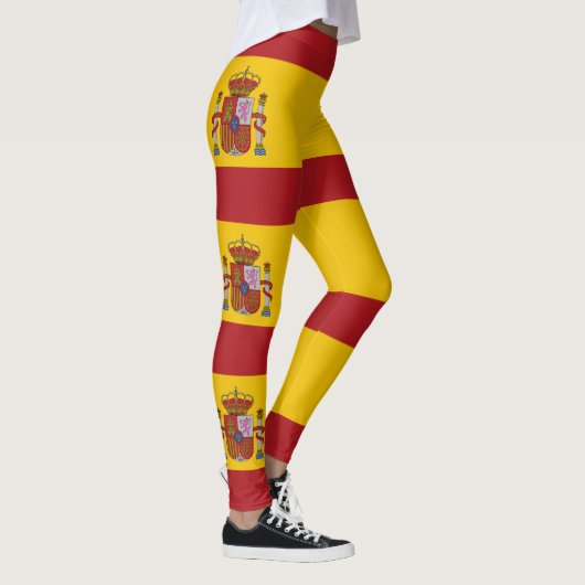 Leggings Drapeau de l'Espagne (Droite)