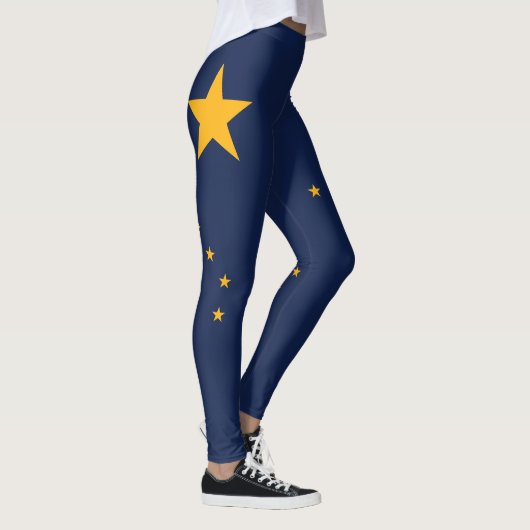 Leggings Drapeau de l'État d'Alaska (Droite)