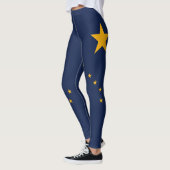 Leggings Drapeau de l'État d'Alaska (Gauche)