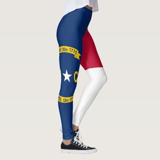 Leggings Drapeau de l'État de Caroline du Nord (Droite)