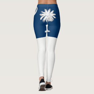 Leggings Drapeau de l'État de Caroline du Sud