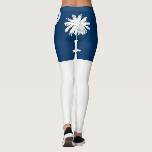 Leggings Drapeau de l'État de Caroline du Sud (Dos)